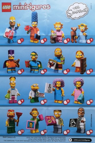 Lego figuren serie - figuren,