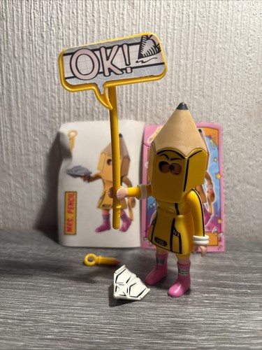 Playmobil mrs pencil - mrs., stift