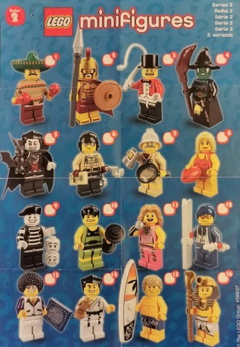Lego sammel figuren serie - lego, 2