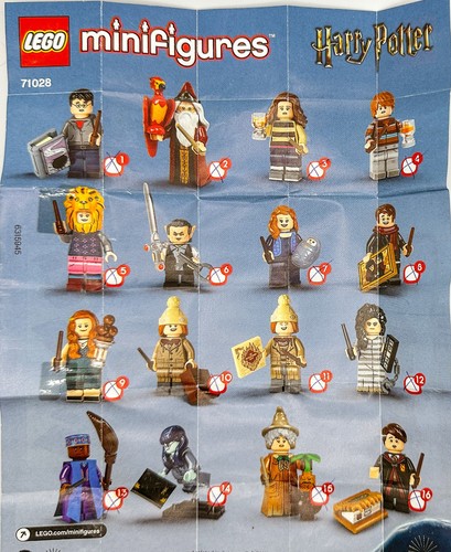 Lego minifiguren 71028 harry - minifiguren,