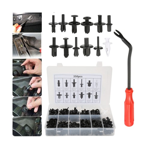 Stoßfänger clips set 350 - clips,
