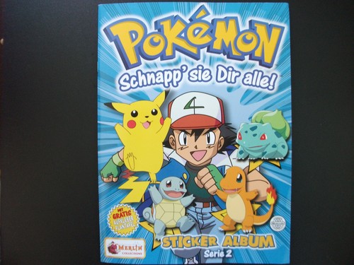 Pokemon sticker album serie - pokemon,