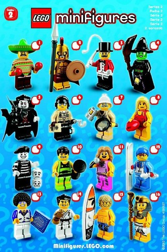 Lego figur sammelfigur 8684 - sammelfigur,