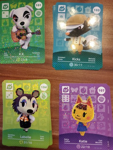 Animal crossing amiibo karten - animal,